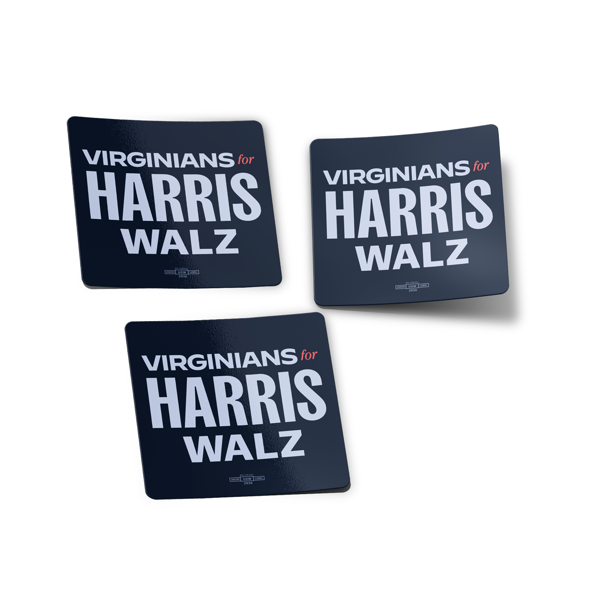 VA For Harris Walz Sticker Pack