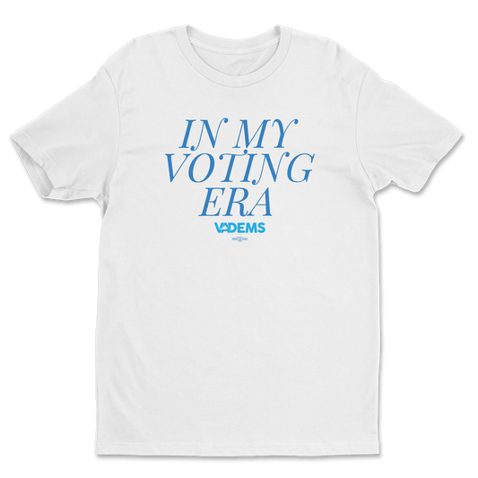 In My Voting Era Tee - Store | Democratic Party of Virginia