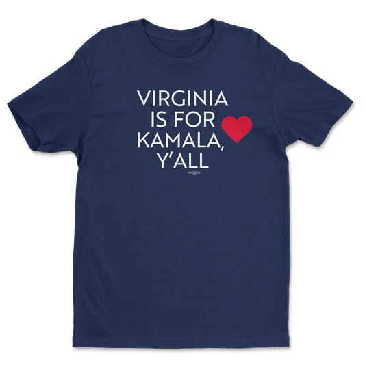 VA is for Kamala Tee - Store | Democratic Party of Virginia